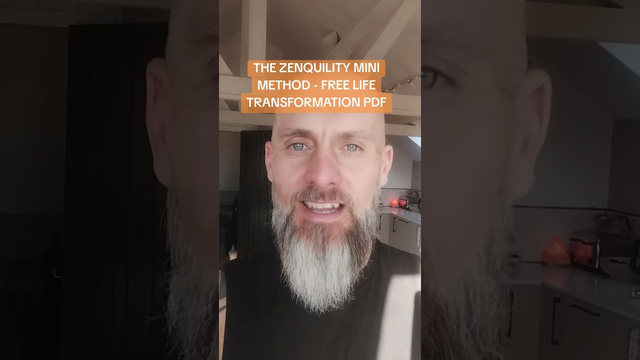 THE ZENQUILITY MINI METHOD: A free pdf to guide you through deep transformation. LINK IN BIO ✌️