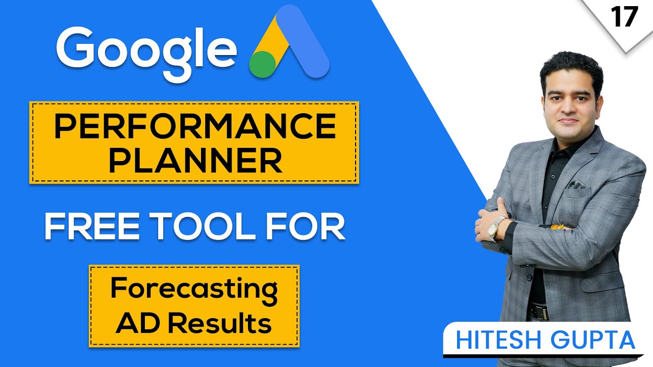 How to Use Performance Planner Google Ads | Google Ads Forecasting Tool FREE | #googleadscourse2022
