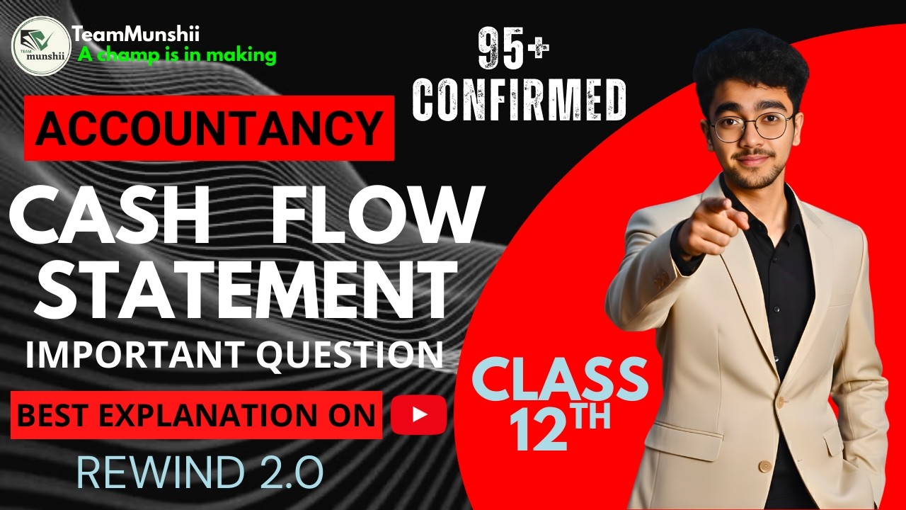 Important Question│Cash Flow Statement│Rewind 2.0│Class 12│Accountancy│2025-26