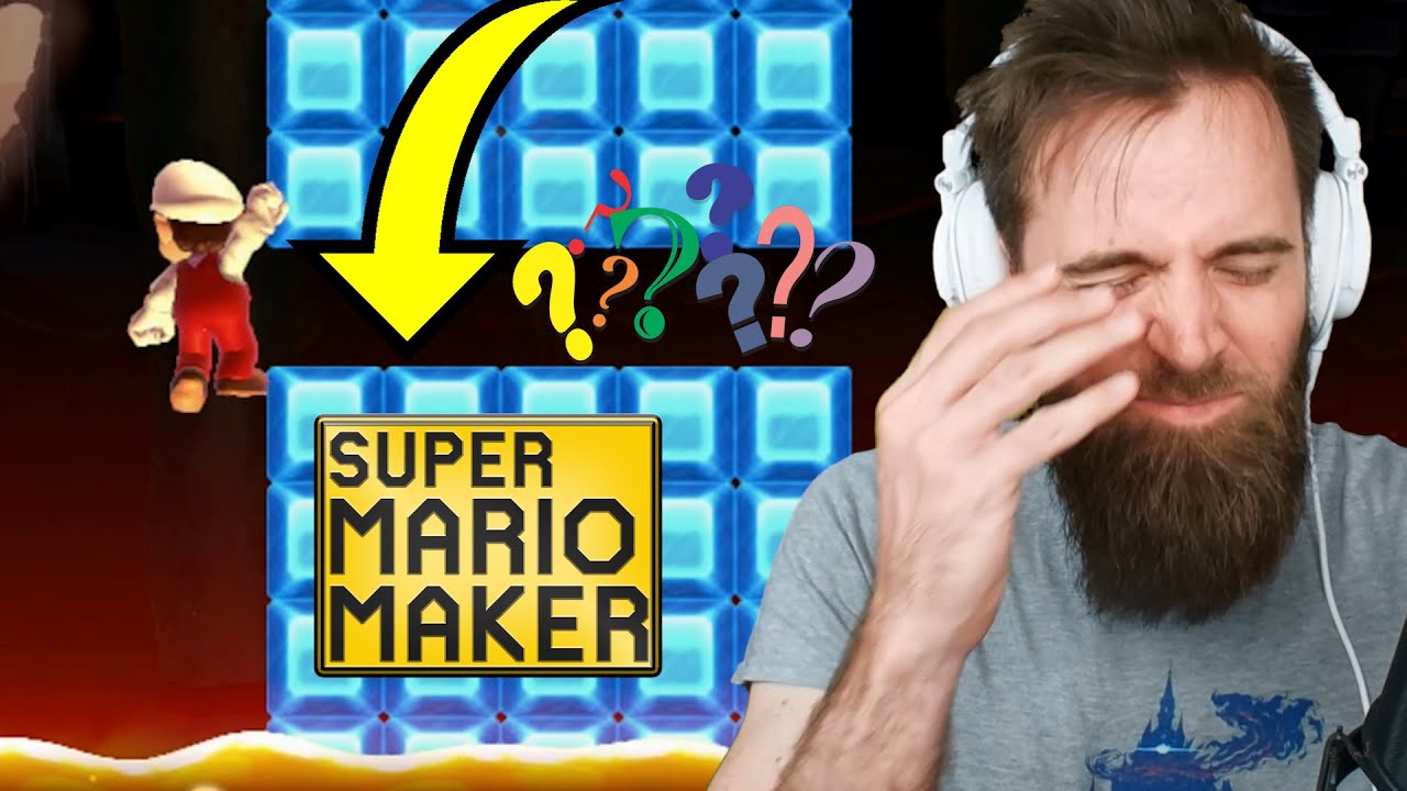I JUST WANT TO SEE THE PRINCESS 😫 [SUPER MARIO MAKER]