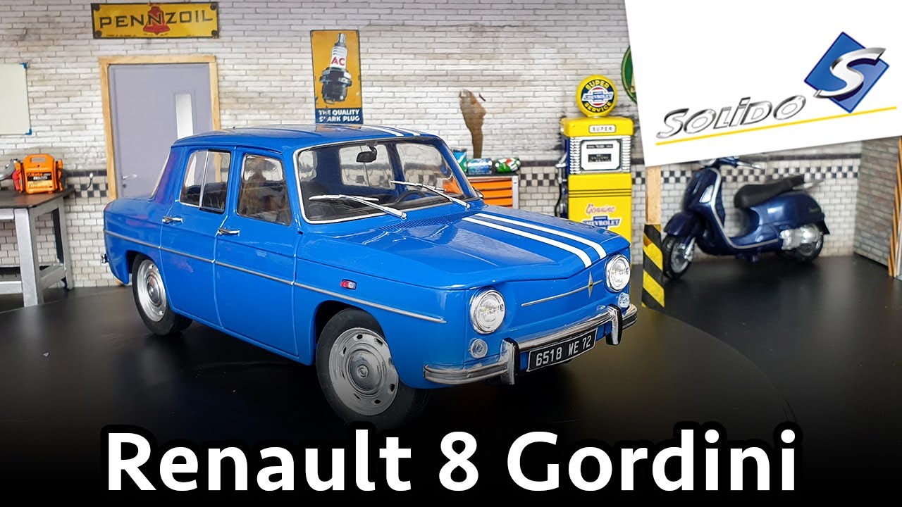 RENAULT 8 GORDINI 1100, Solido 1/18 (S1803602) #63