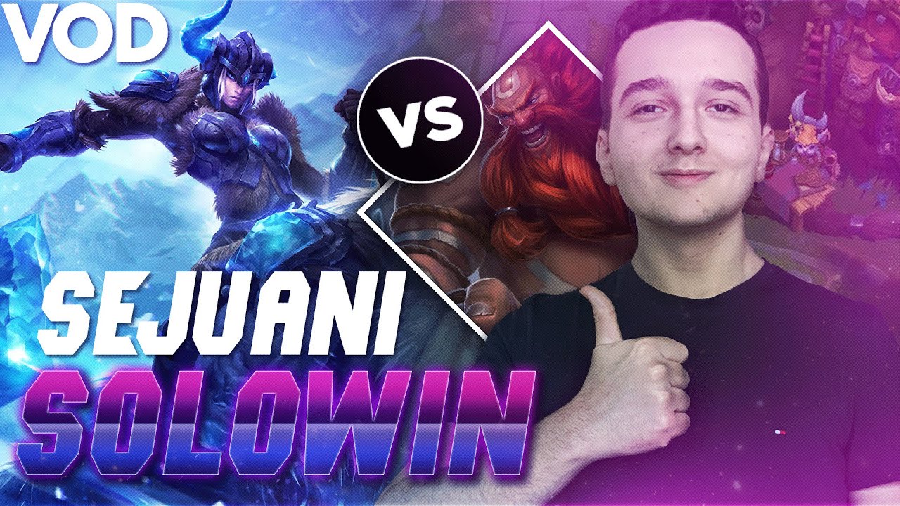 JE DETRUIS LA GAME AVEC MON SECRET PICK - Draft avec Alderiate et Splinter - Sejuani vs Gragas