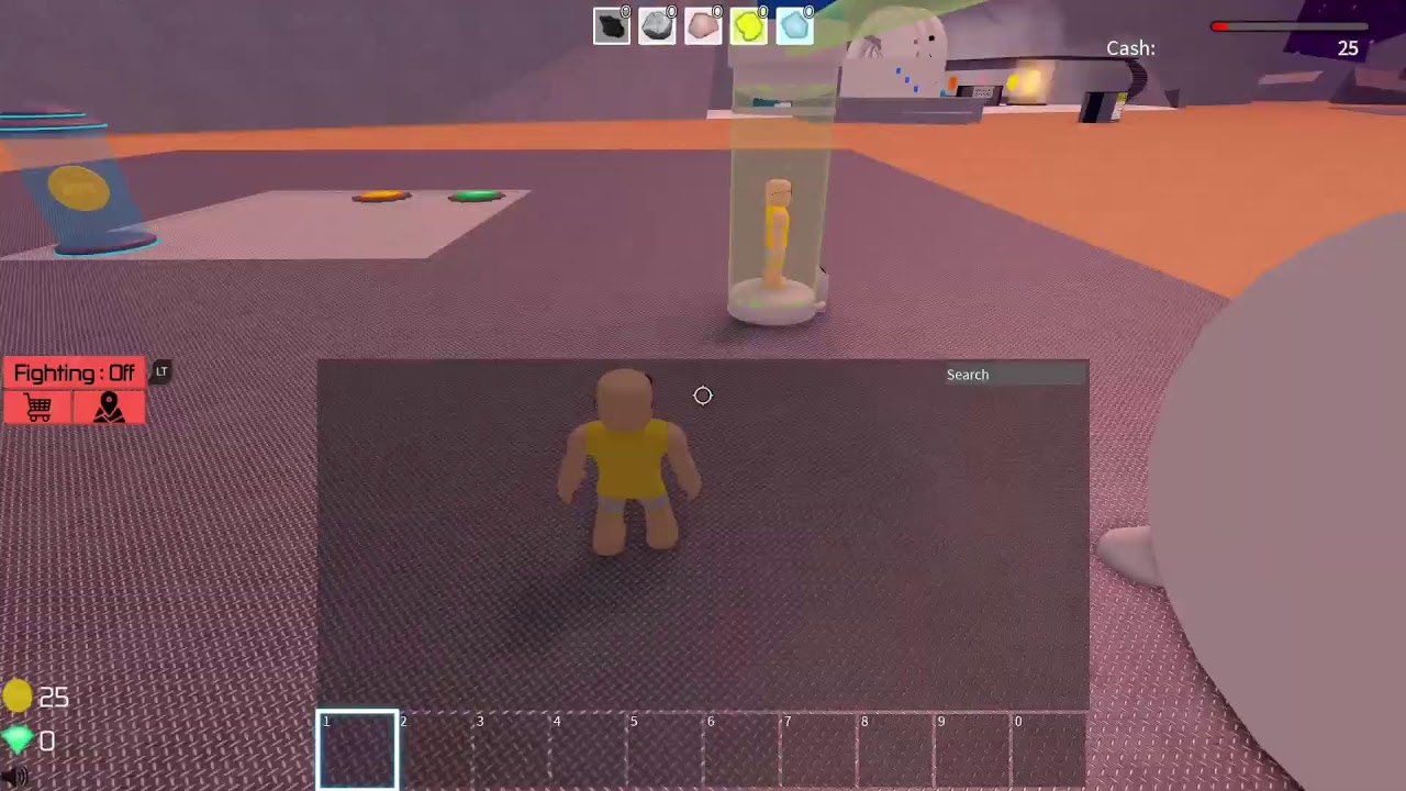 Playing roblox
