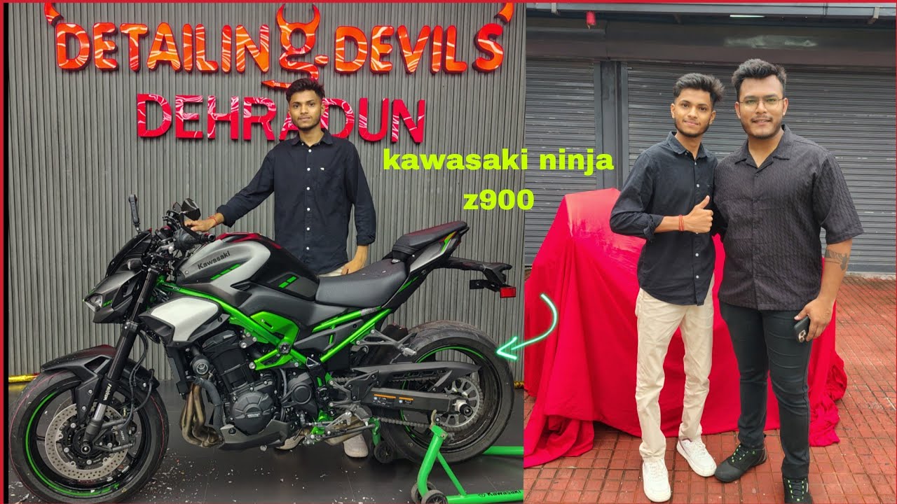 first kawasaki ninja Z900 in dehradun ☠️🏍️2k25