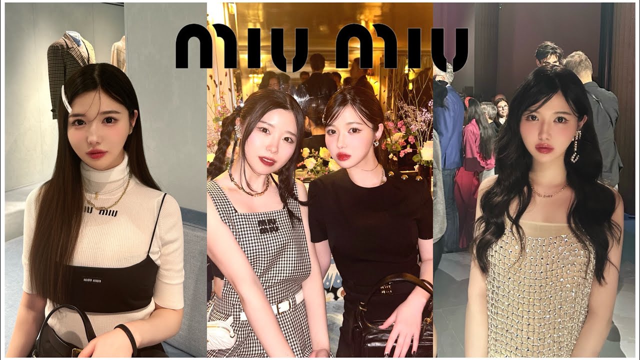 【Vlog】miumiuのショーを観にパリへ行ってきました🇫🇷✈️👑