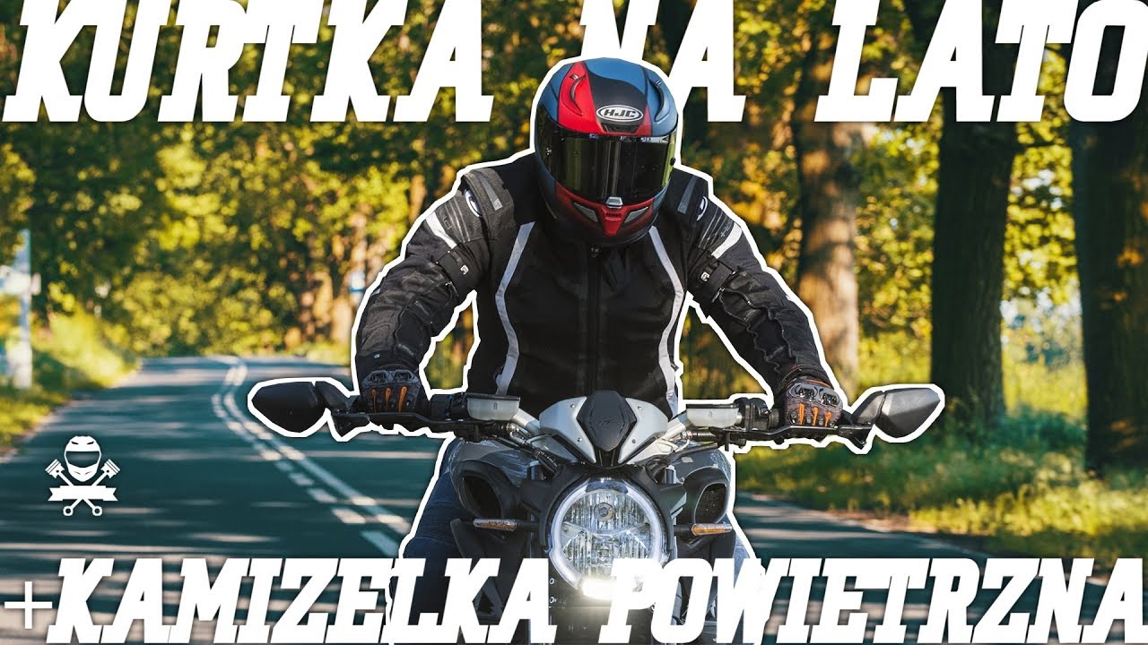 Kurtka na upały i nie tylko + wewnętrzna poduszka powietrzna. Held Aerosec GTX + Held Air Vest