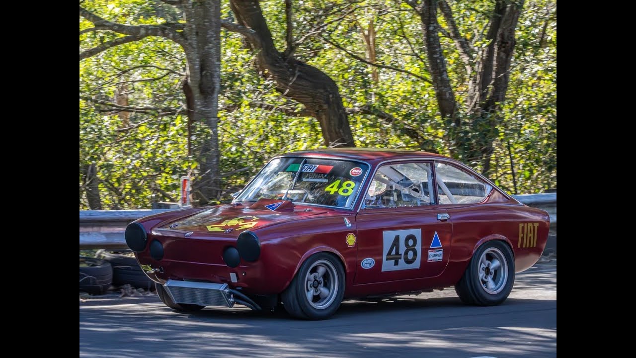 Fiat 850 Sport Coupe Supercharged. Test day Pheasant Wood.