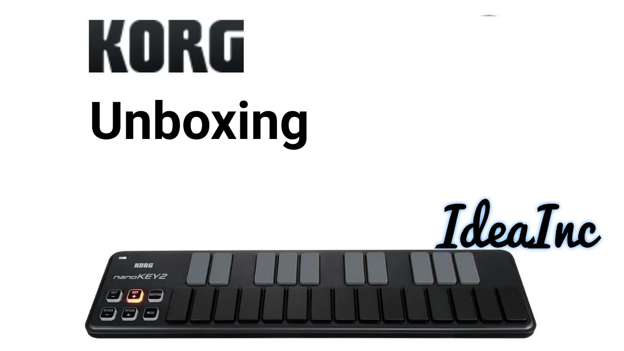 Korg Nanokey2 Unboxing