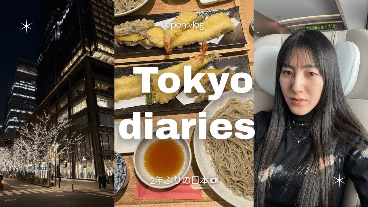 【2年ぶりの日本帰国🇯🇵】FR/JP 家族・親友と再会🫂｜日本食と温泉旅行♨️｜4日間VLOG
