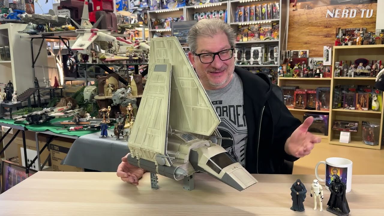 Holy Plastic - Star Wars Imperial Shuttle! @NERDtv