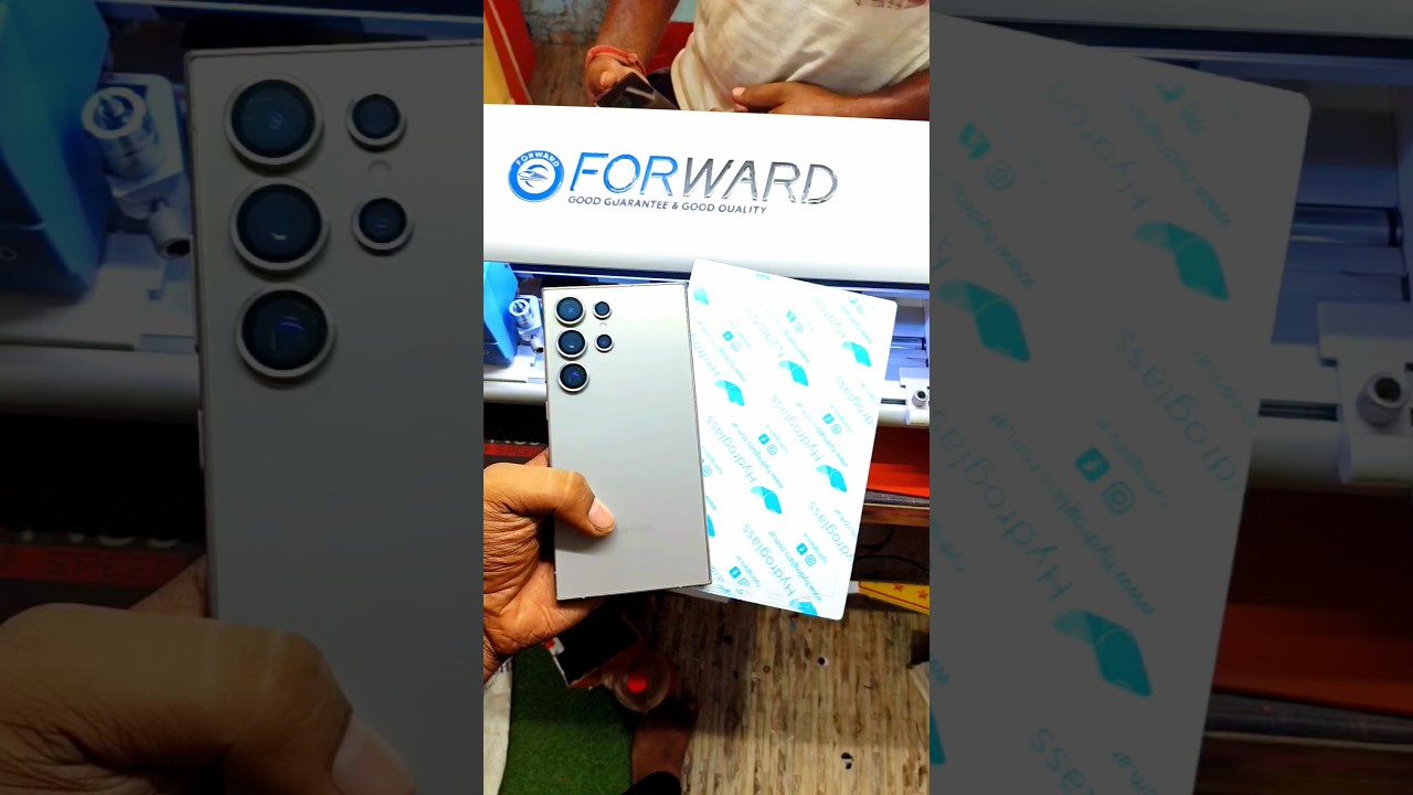 Testing the Mobile Lamination Machine for the S24 Ultra #short #shots #trending #samsung