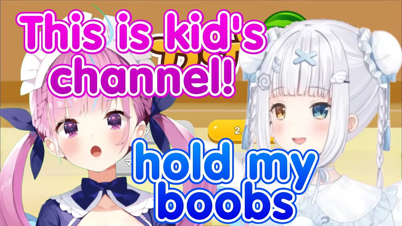 Aqua Said Her Channel Is For Kids After Mea Did Some Yabai Stuffs【Hololive】