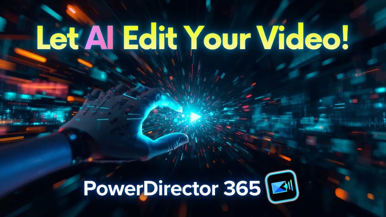 The New AI Storytelling Feature in PowerDirector 365 Is INSANE 🤯