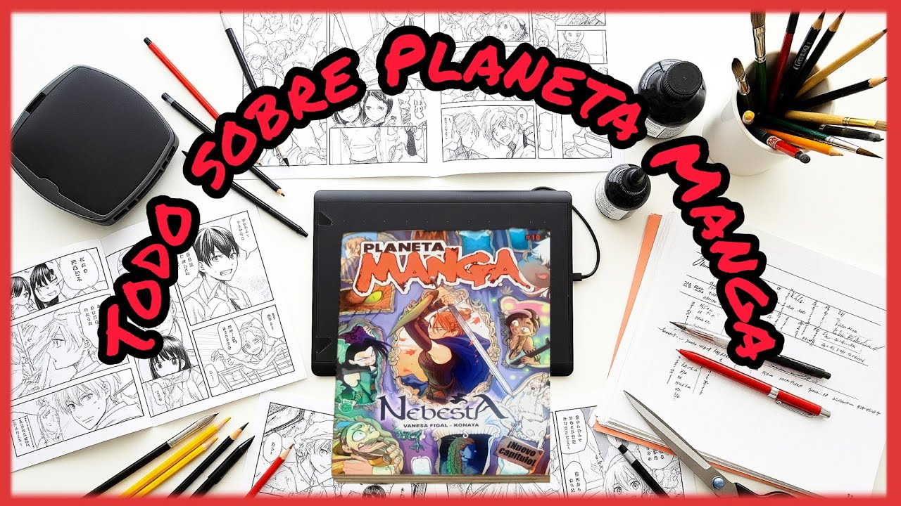 ¿Conocéis la Revista #PLANETAMANGA ? Creadores Españoles de Manga