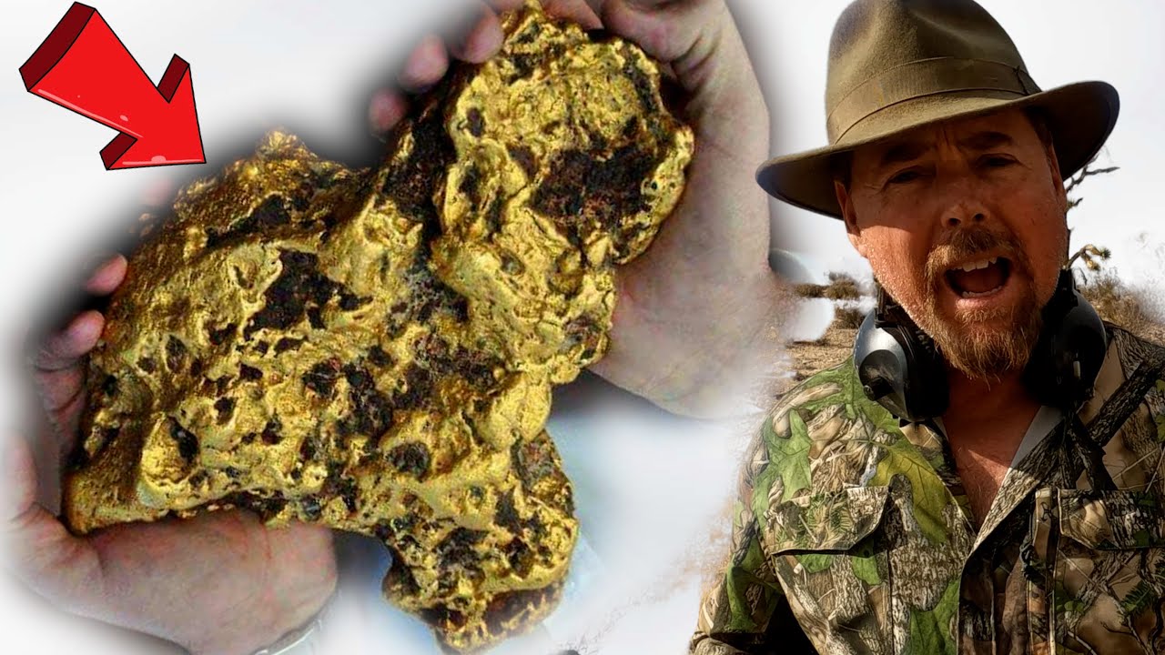 Garrett Axiom Finds GOLD Nuggets in the Desert!