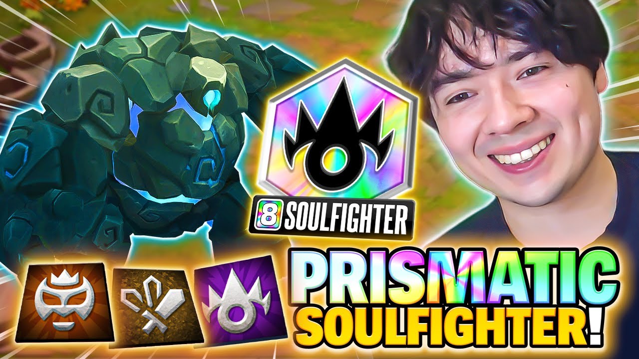 I Reached PRISMATIC Soulfighter With This INSANE Trainer Golem! I Set 15 TFT