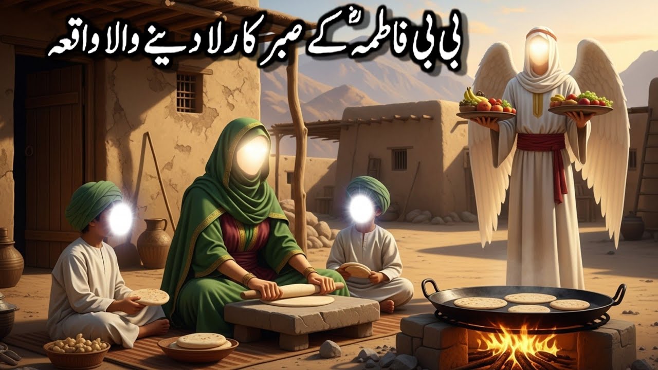 Bibi Fatima RA ke Roze ka Dardbhara waqia | Muhammad saw aur bibi Fatima ki iftari |
