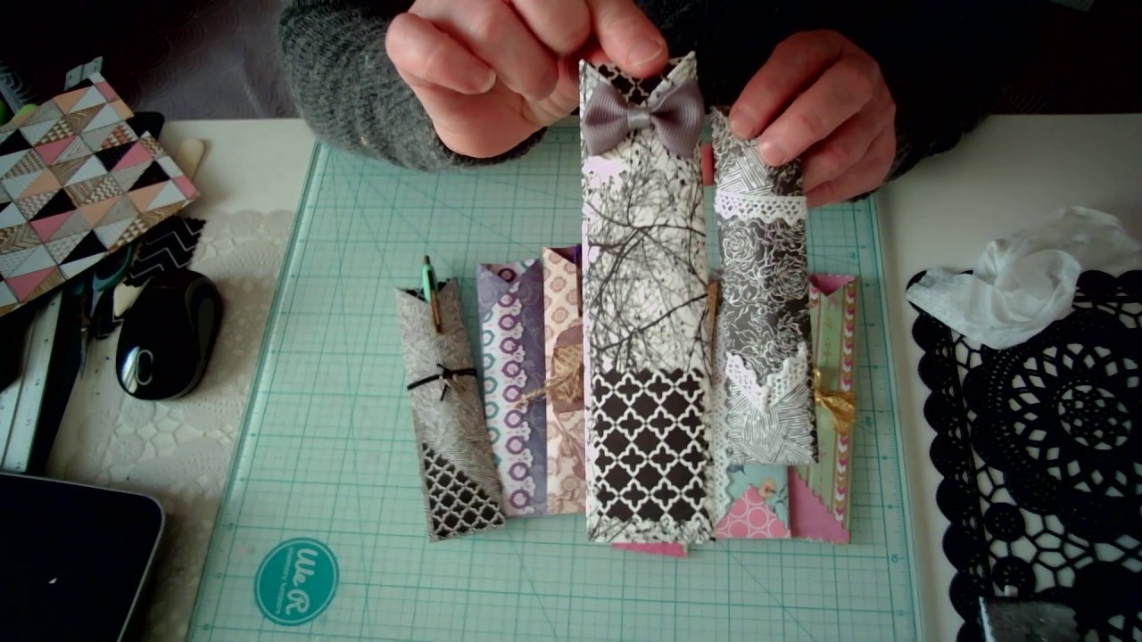 Tuto étui à stylo avec paper clip