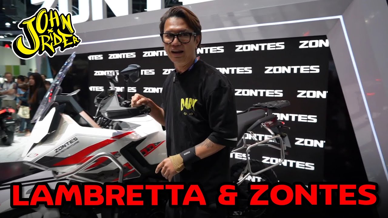 บูธ Lambretta & Zontes Motor Expo 2025