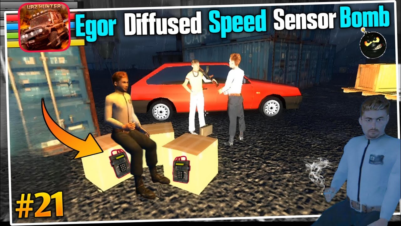 😱Egor Diffused Speed Sensor Bomb And Save Us In Russian Car Driver UAZ Hunter Full Gameplay in Hindi