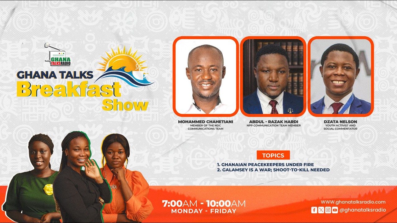 GhanaTalks Breakfast Show | 9th MARCH 2026 | #GhanaTalksBFS