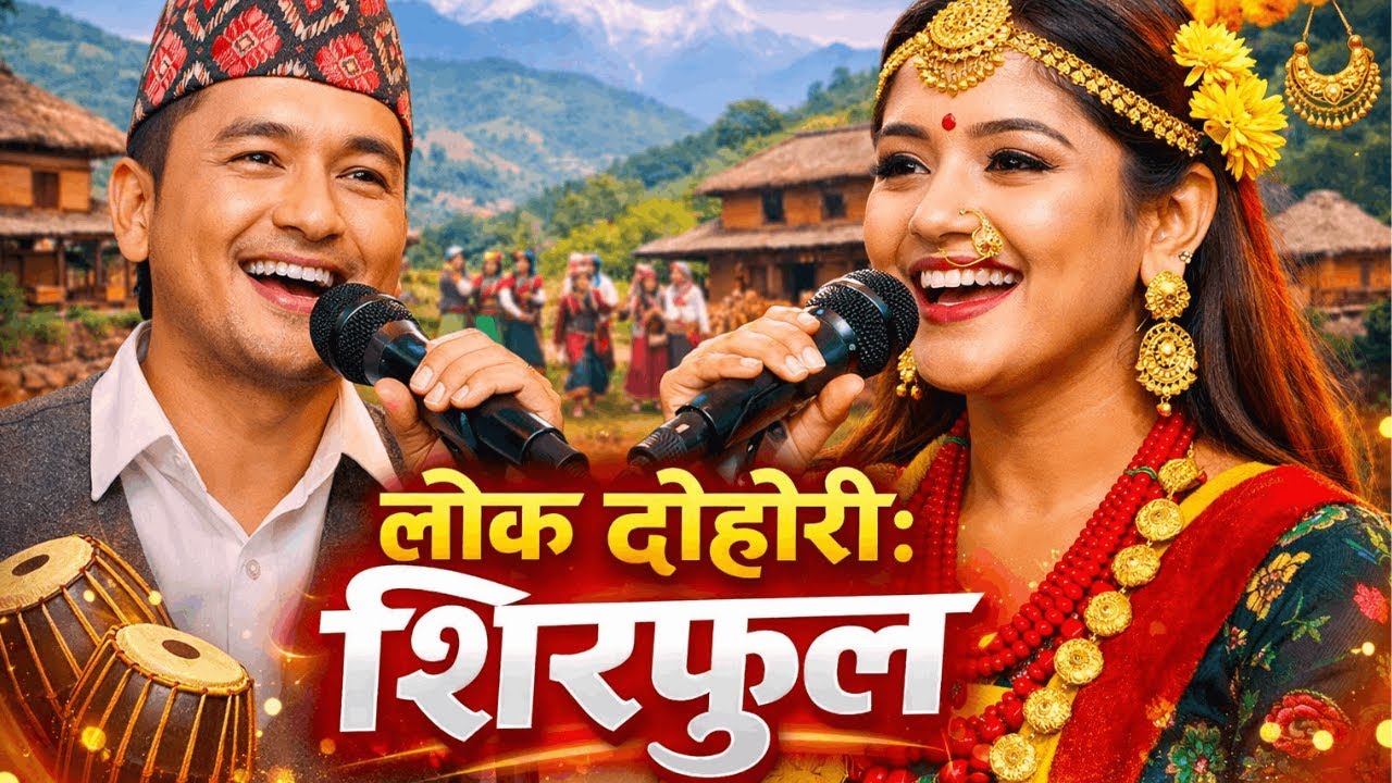 Nepali Lok Dohori Sirful | लोक दोहोरी: शिरफूल | Viral Nepali Love Song 2082 | Male-Female Dohori Hit