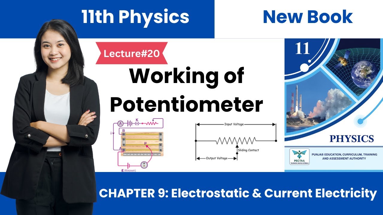 working of Potentiometer urdu/hindi | 11th Class Physics New Book Chapter 9