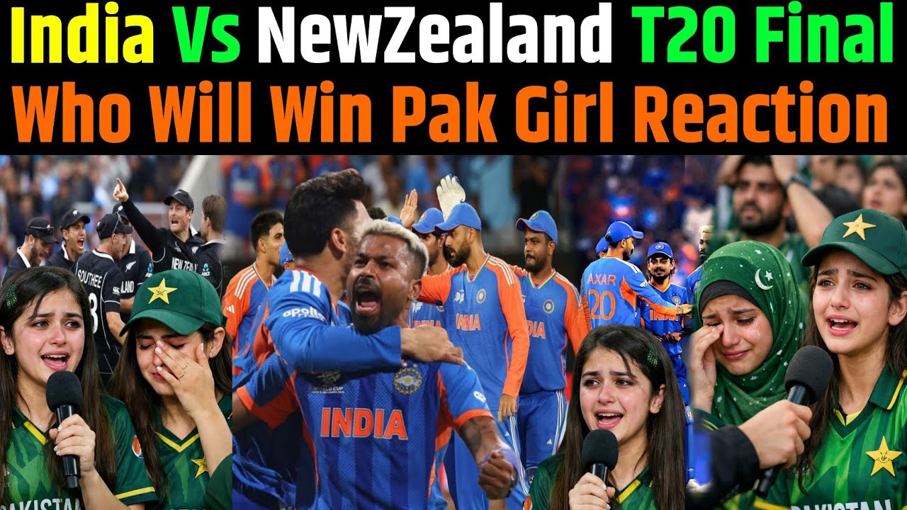 IND vs NZ Final, Who Will Win ? | India Is Ready For Another Title | Pakistani Girl Reaction IndvsNz