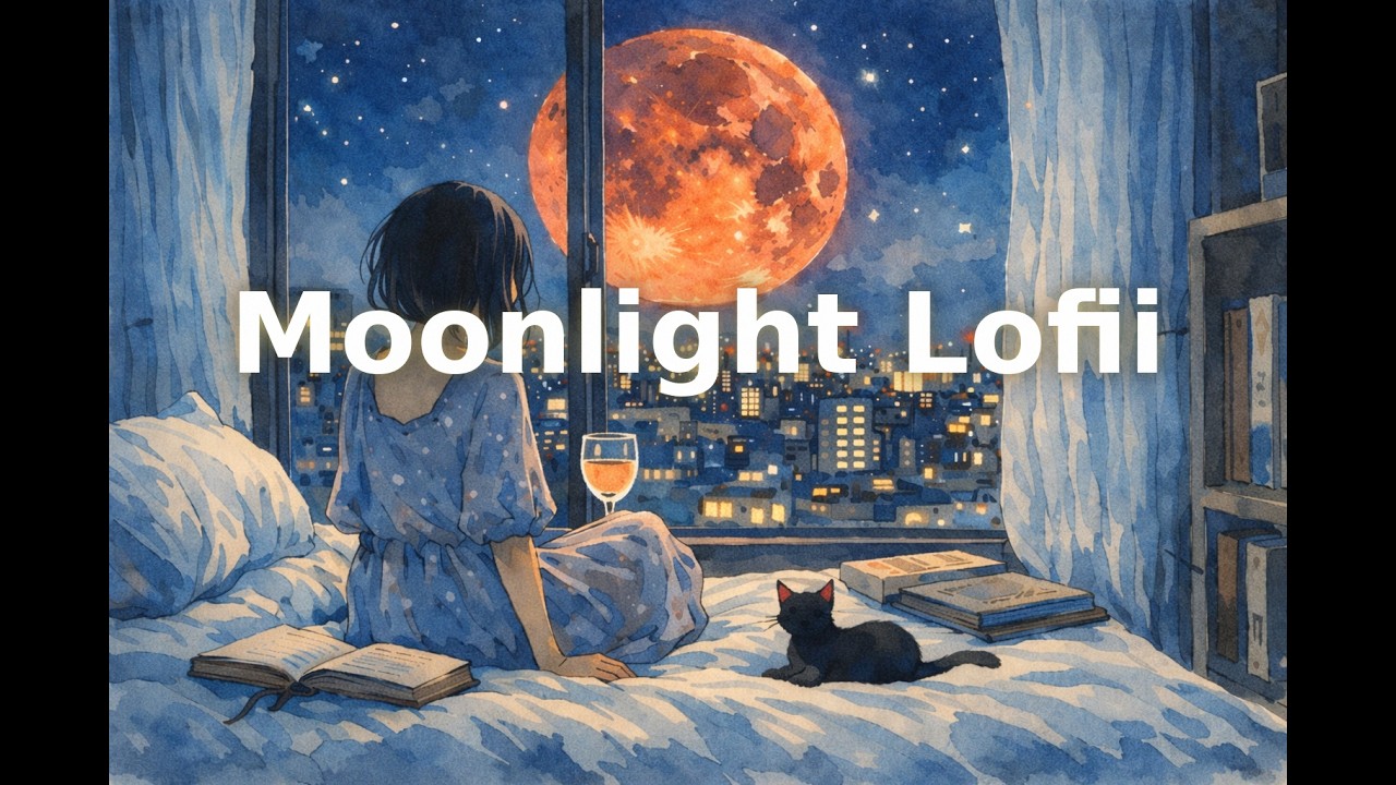 Night Cafe Lo-fi #01 | 2 Hours Deep Focus & Late Night Study