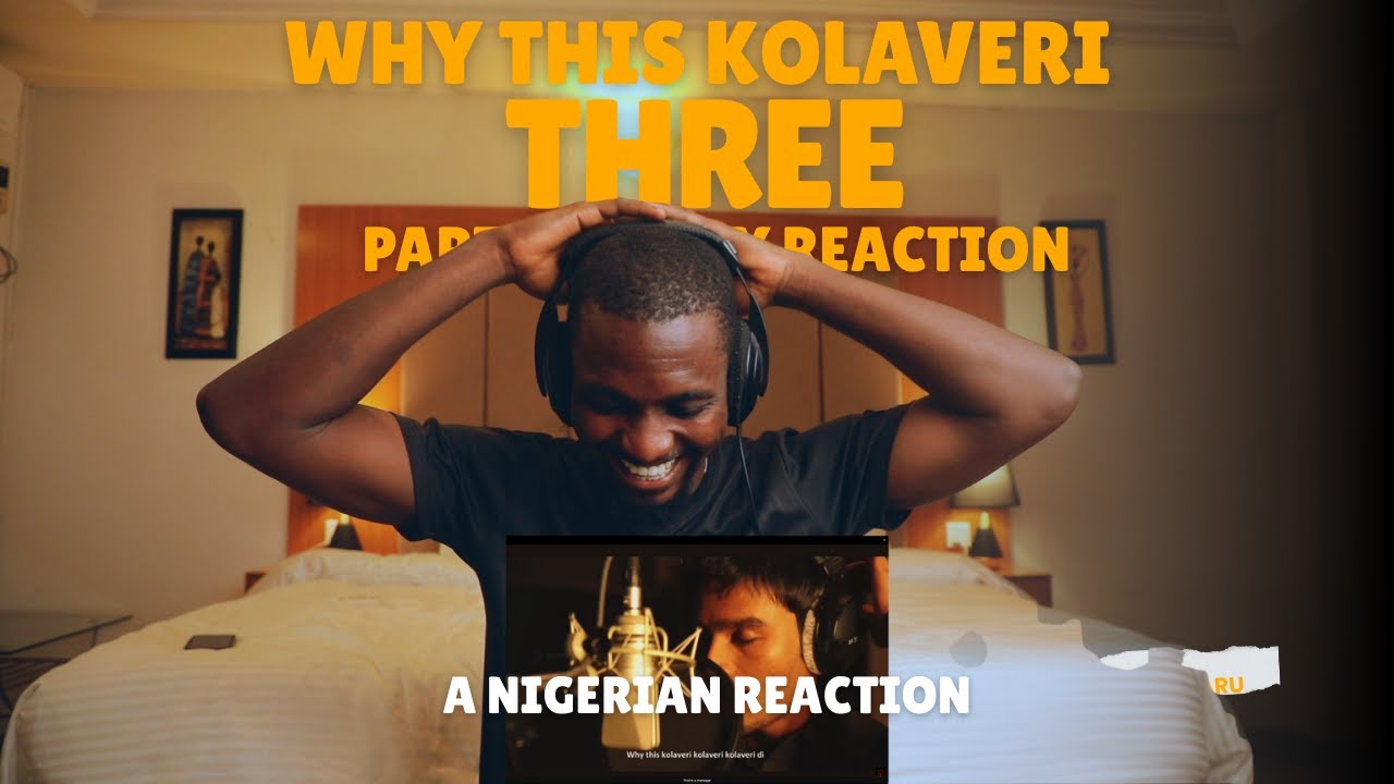 African Reacts to Why this Kolaveri | Three | Dhanush | Part One | My Reaction