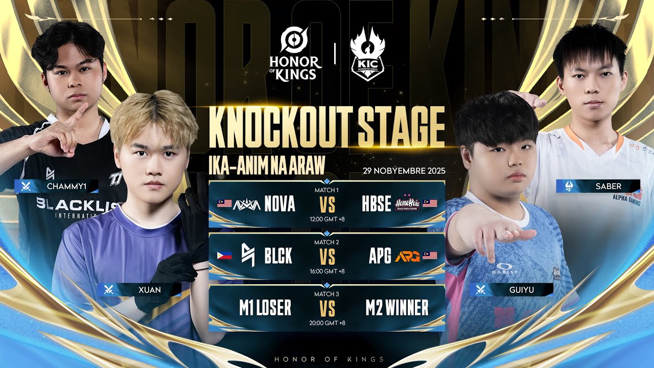 [FIL] KIC2025 | Knockout Stage Day 6