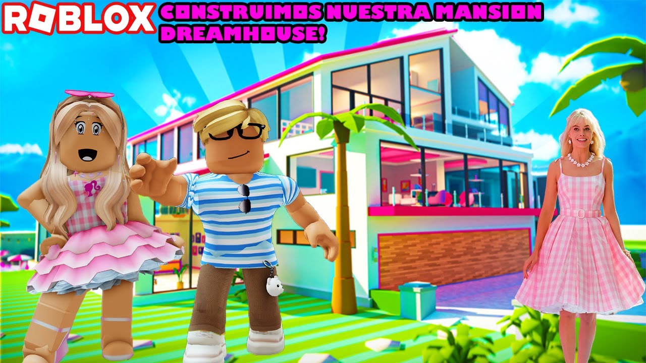 Construimos La Mega Mansión De Dreamhouse De Barbie En Este Tycoon! 😀😍