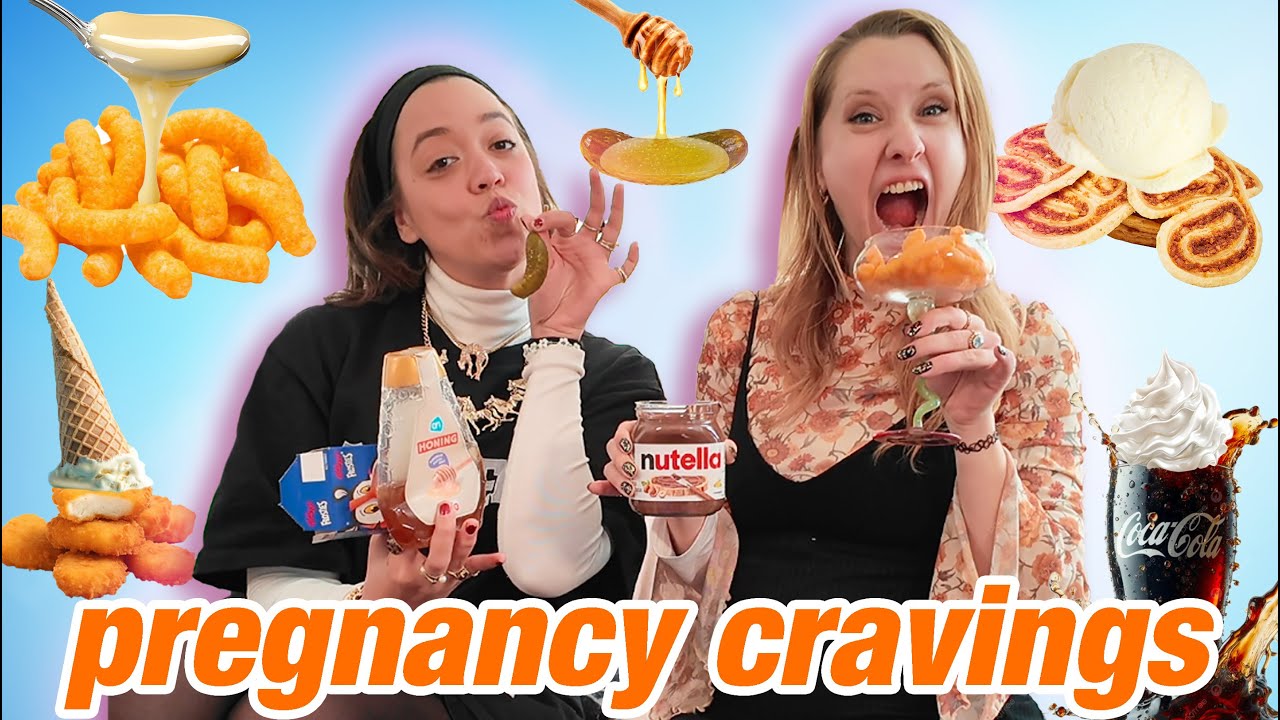 GEKKE zwangerschaps CRAVINGS getest // Rosalie Boom #245