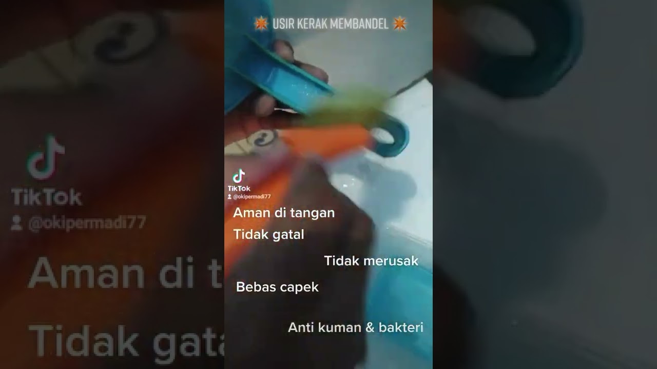 Kerak Hilang Hanya Dikuas, Tanpa Capek Tanpa Mahal, Cairan Aman Di Tangan