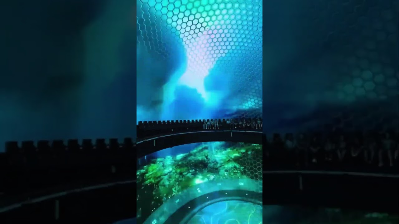 Riding the iconic Hypersphere 360° at SeaWorld! 🌊🎢 