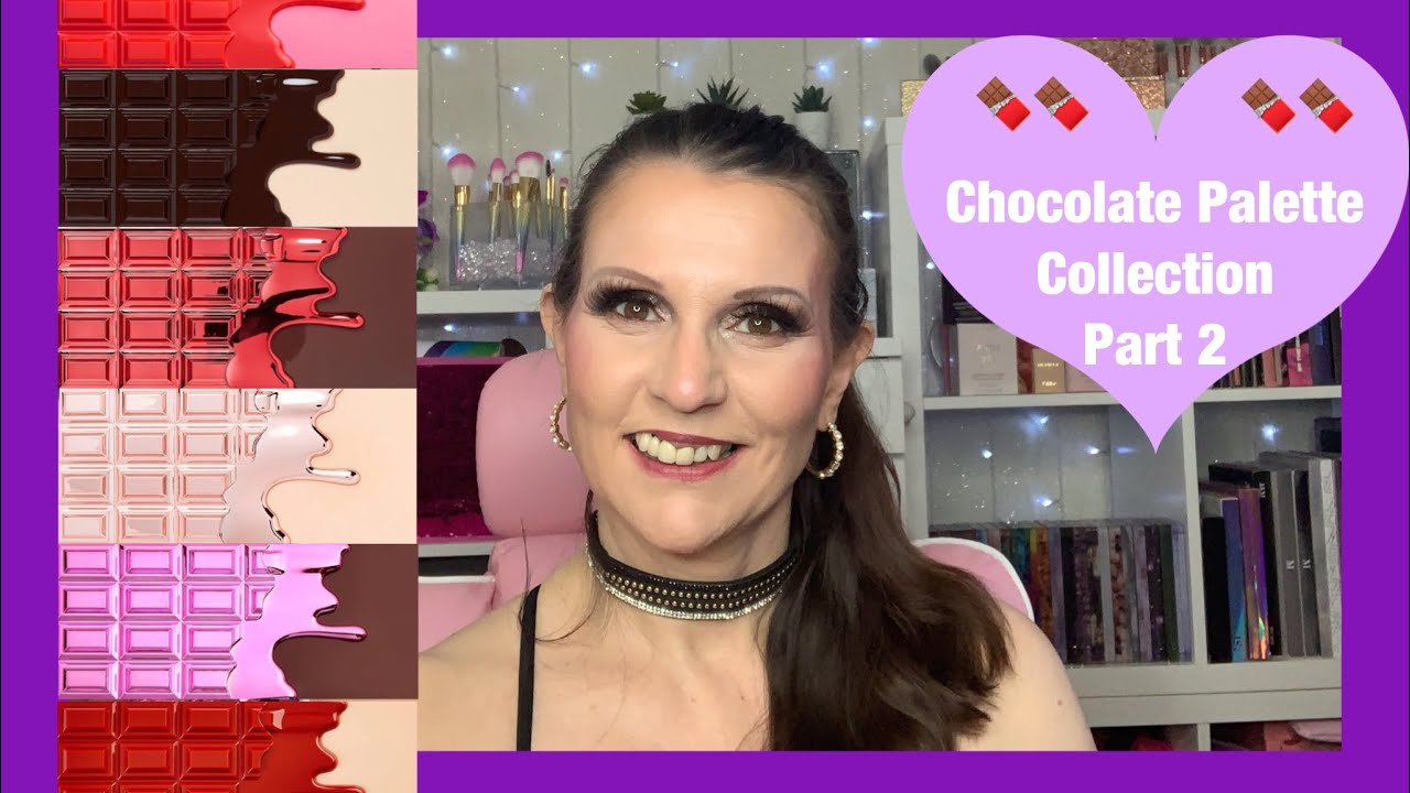 I Heart Revolution Chocolate Palette Swatches Part 2 💖💖💖