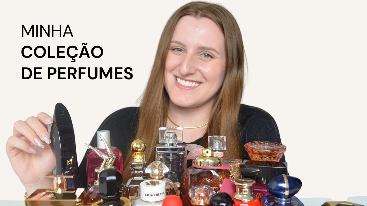 COMECEI UMA COLEÇÃO DE PERFUMES