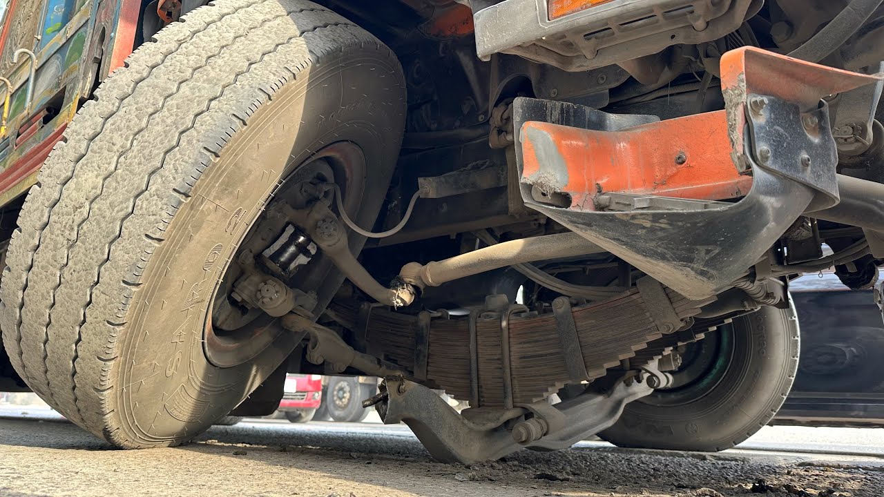 Truck Front Axle Damage Due to Heavy Load - Instant Roadside Repair