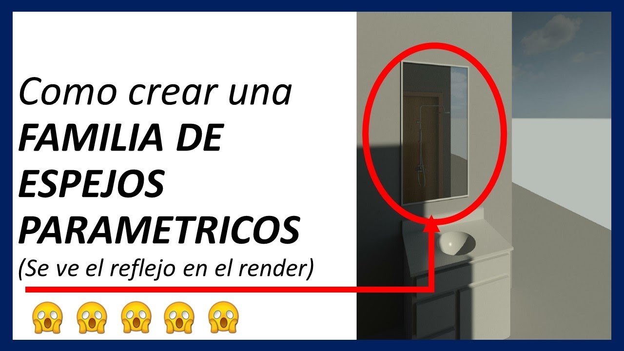 ✔✔ Como crear familias en Revit | Espejo parametrico 😎🍻
