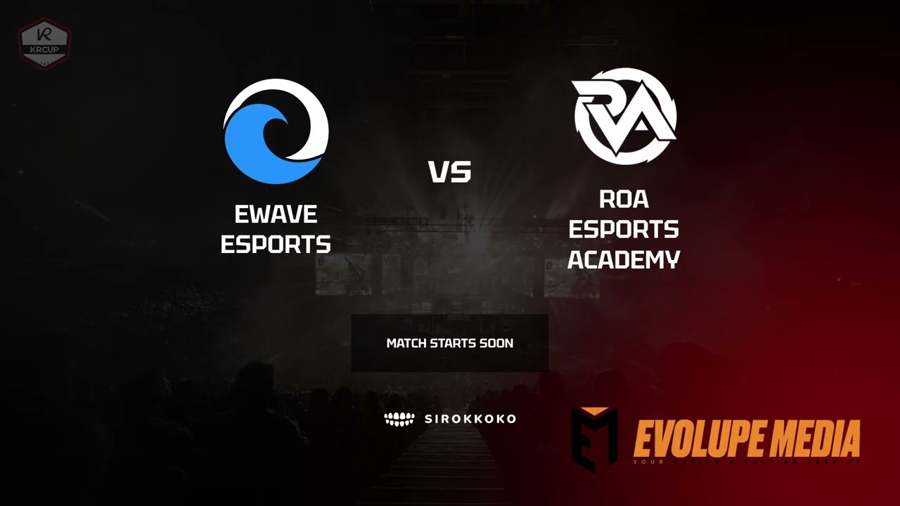 #KRCup23 Spiel 1 Gruppe C EWAVE ESPORTS vs ROA eSports e.V. Academy