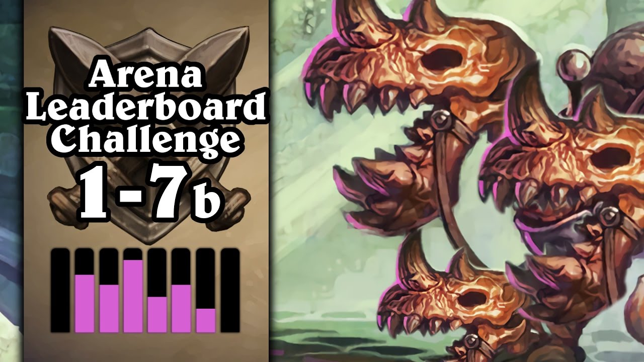 Hearthstone: Arena Leaderboard Challenge 1-7 - The Skeletal Trio's Journey - Part 2 (Rogue Arena)