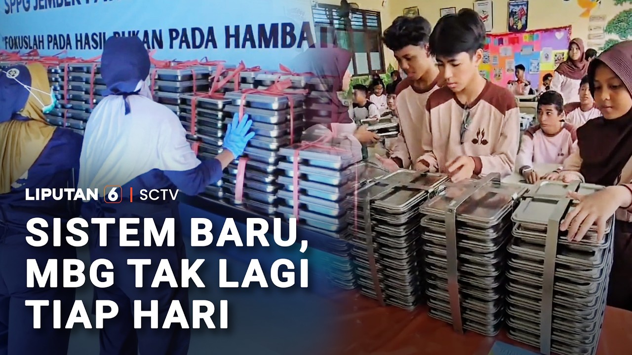 MBG Kini Tak Lagi Tiap Hari | Liputan 6