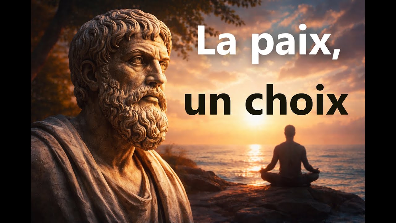 La paix intérieure est un choix : la leçon d’Épictète pour rester serein