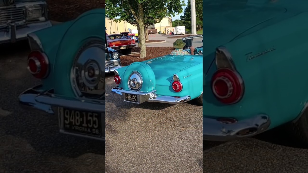 1956 Ford Thunderbird with Continental package.