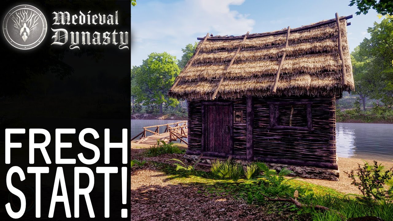 Новый старт! | Игровой процесс Medieval Dynasty | Эпизод 1