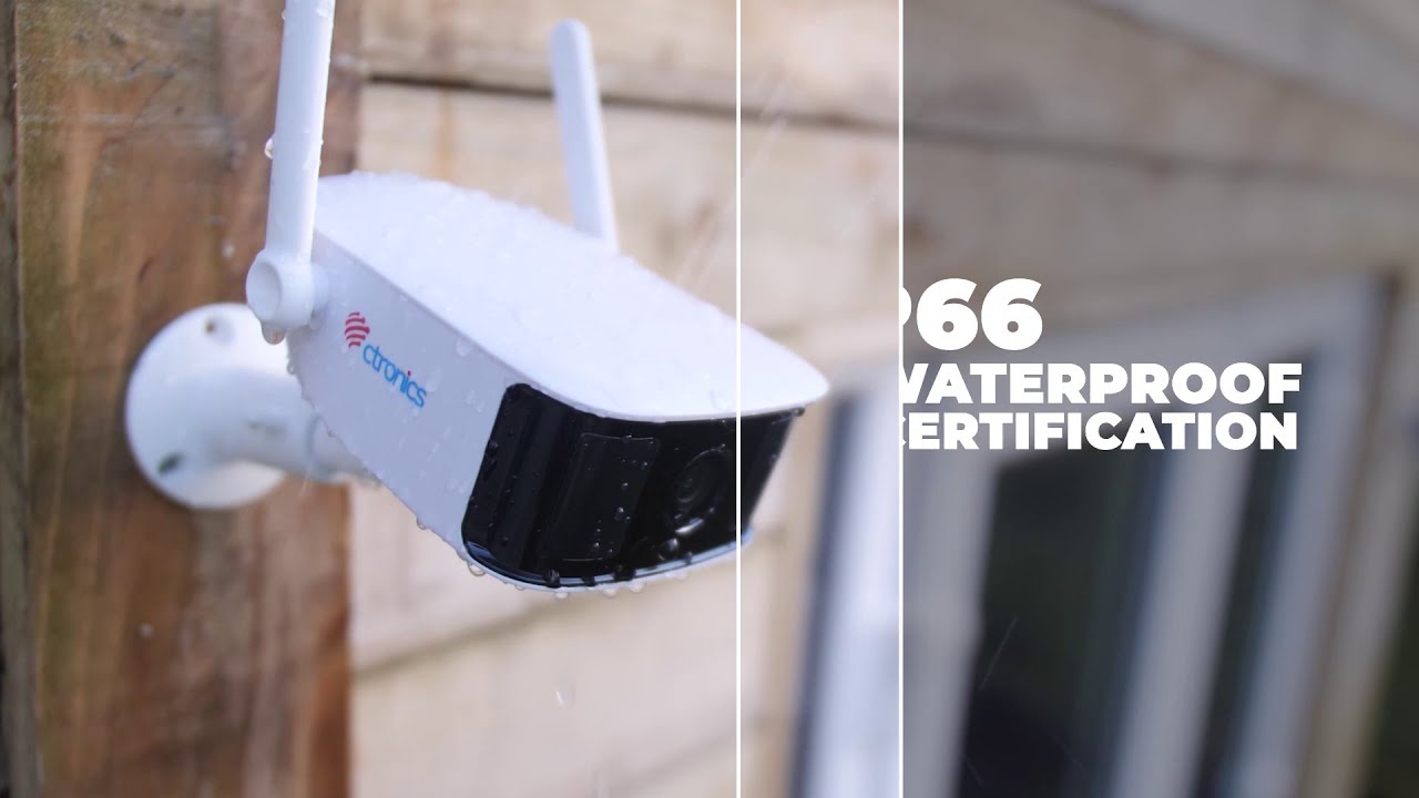 Security Camera with Dual PIR Human Detection 5S | 10400mAh Battery Two-Way Audio 20m Night Vision