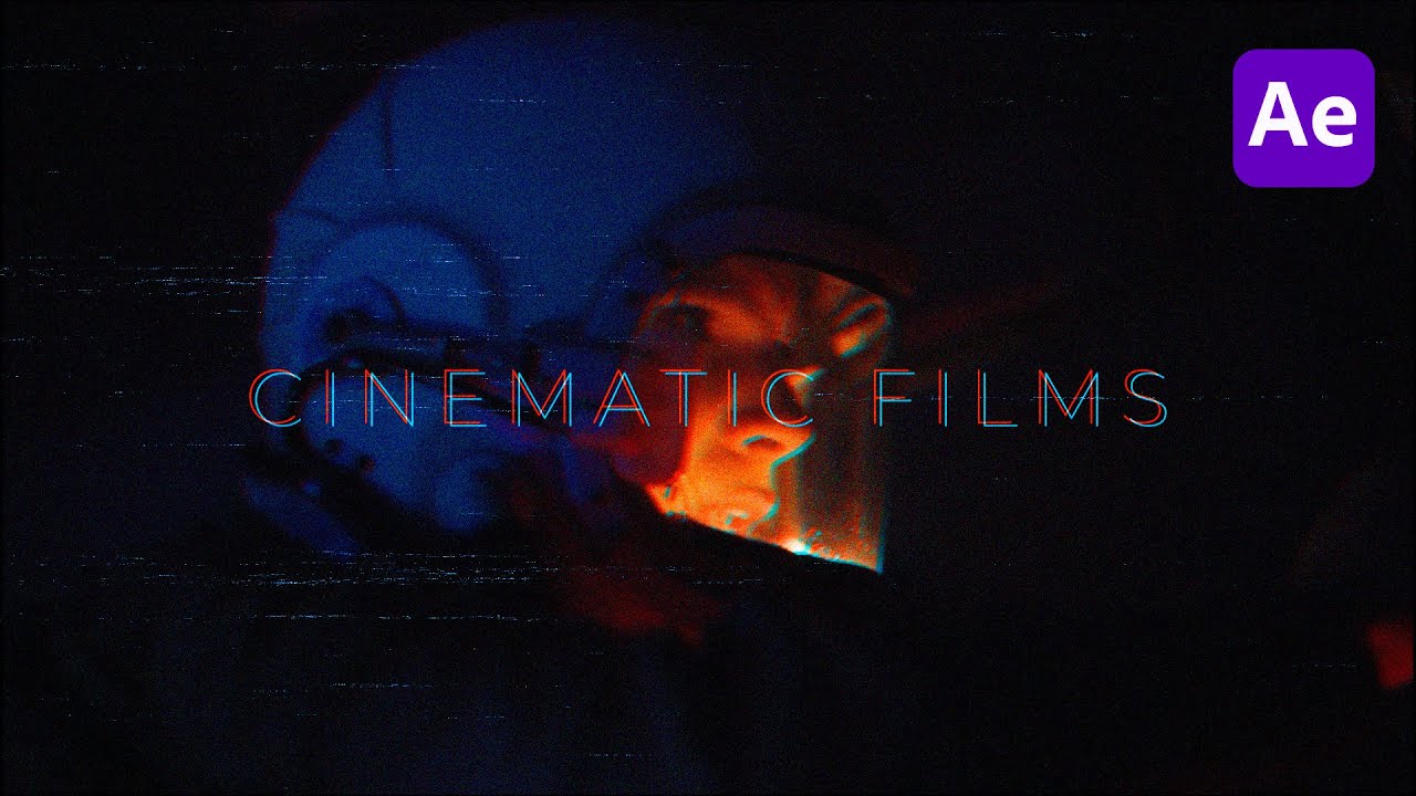 Киношные титры с эффектами для трейлера в After Effects