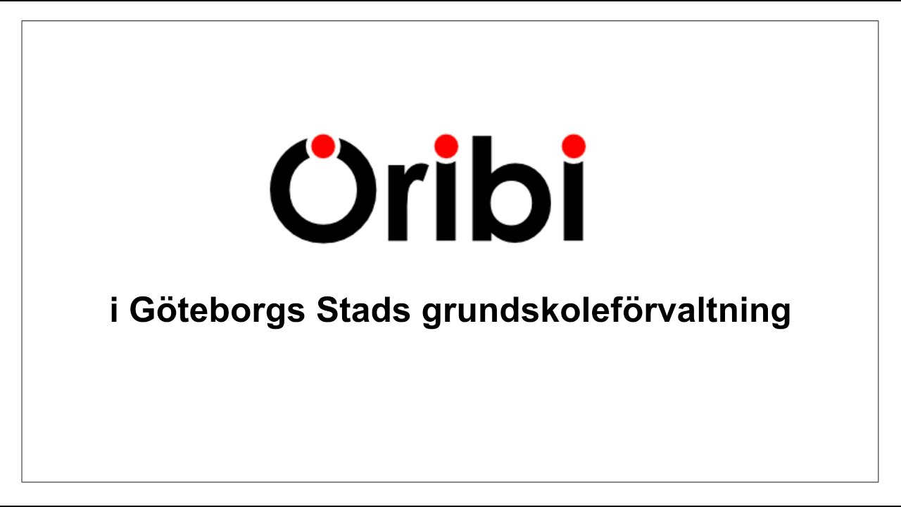Oribi Speak  webbinar