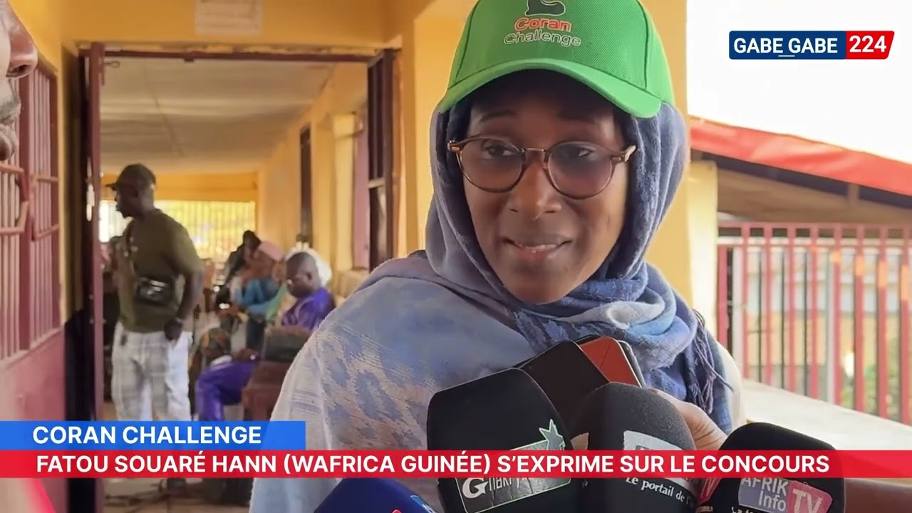 Partenaire du Coran Challenge, Fatou Souaré Hann, Directrice exécutive de WAFRICA Guinée, félicite