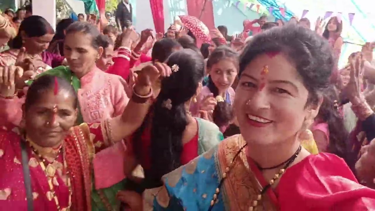 कुमाऊनी शादी रीति रिवाजके साथ#@deepanailwal9299